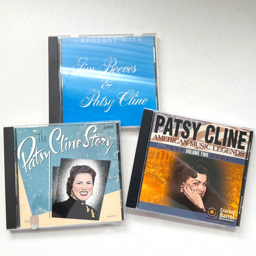 American Music Legend Patsy Cline CD Collection, Set of 3 CD's‎